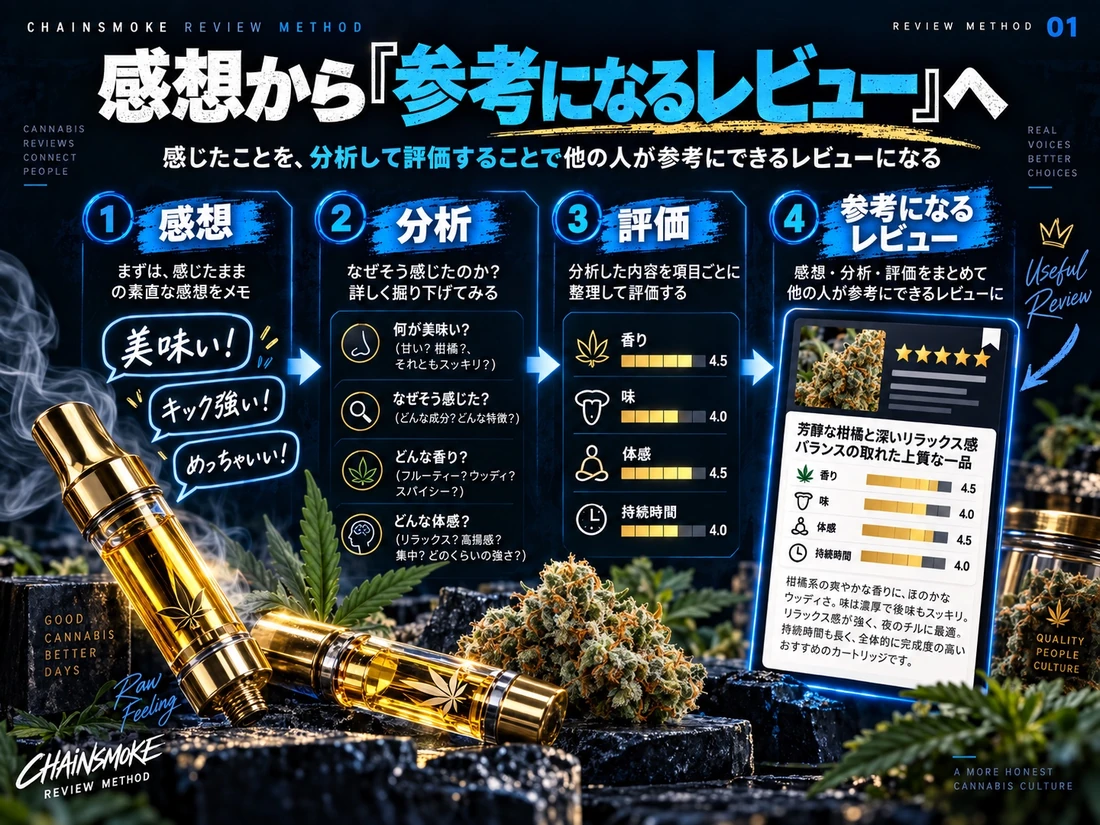 感想から参考になるレビューへ
